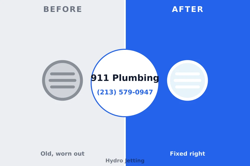 Before and after: plumbing repair Atwood, TN